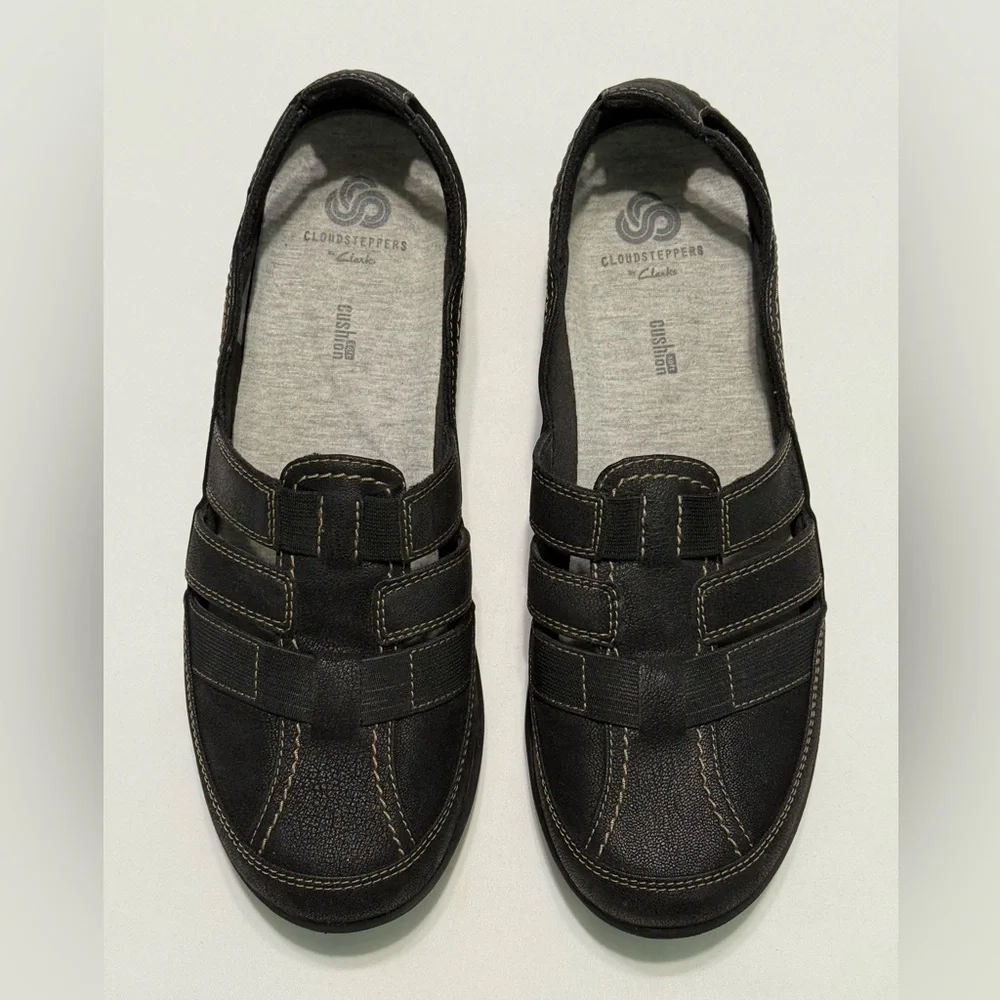Clarks CLOUDSTEPPERS   Black  Women’s  US 10